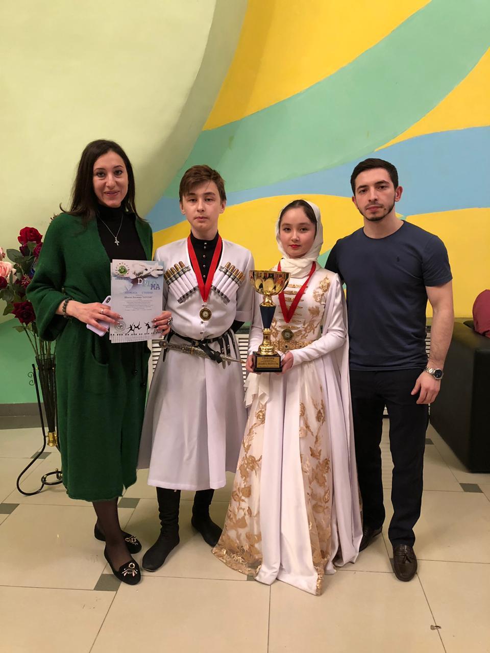 Ученик 8 "В" класса Дзеитов Руслан на Международном фестивале выиграл Гран - при