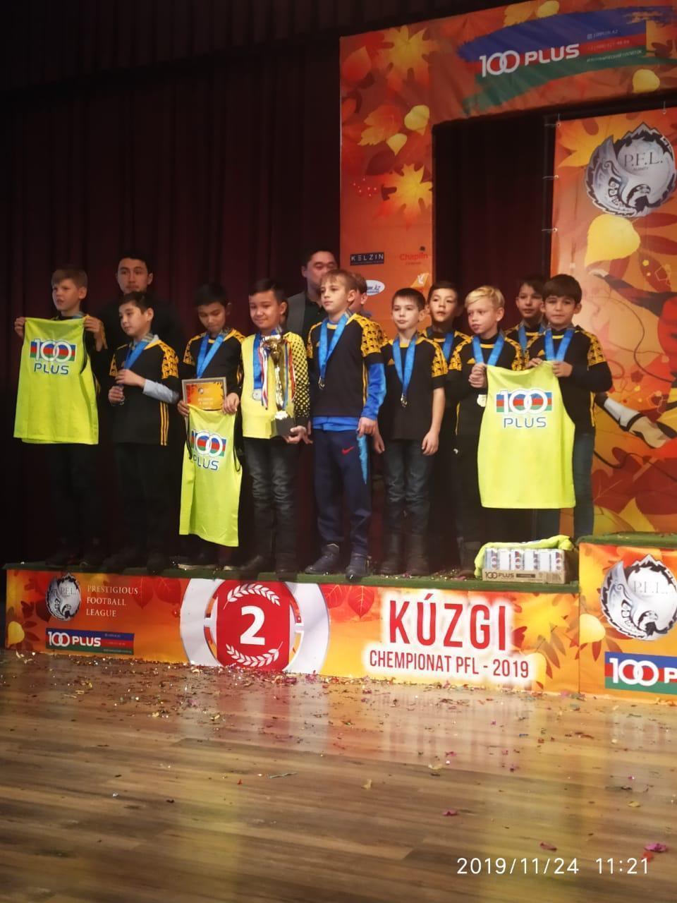 Юные футболисты- обучающиеся 3-4 классов  футбольного клуба "Турксиб" КГУ ОШ 85 были награждены дипломами и кубками за занятое 2и 3 места в городских соревнованиях по футболу "Kuzgi chempionat PFL Almaty 2019".