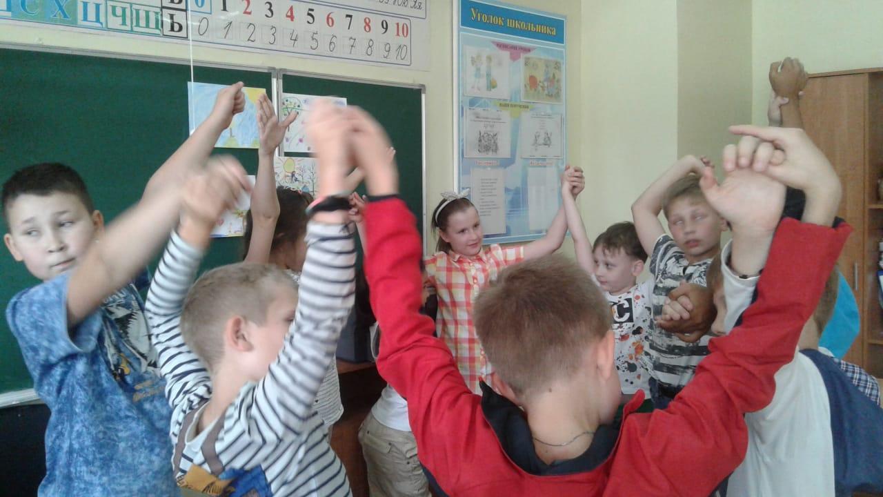 Час занимательного английского языка в пришкольном лагере