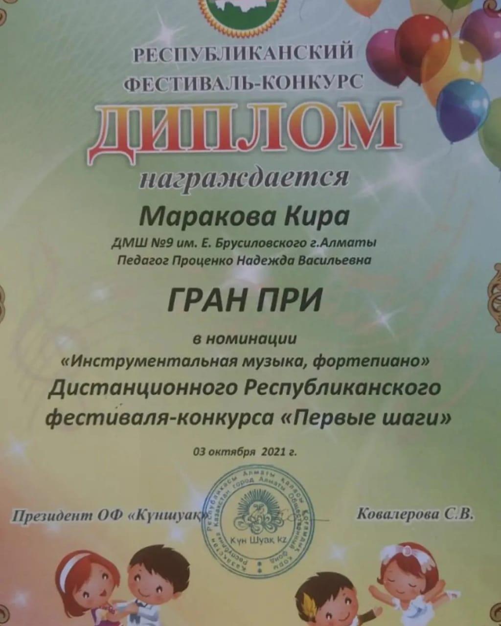 Наши призеры