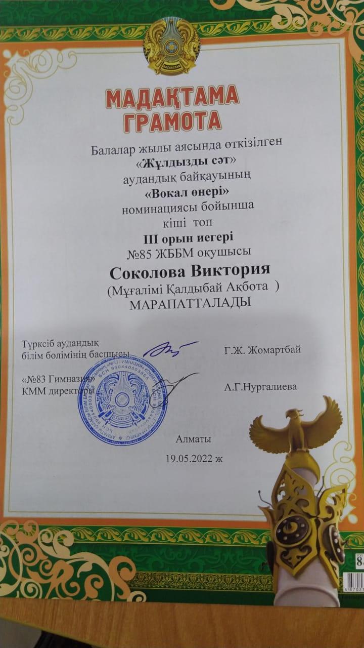 Наши призеры