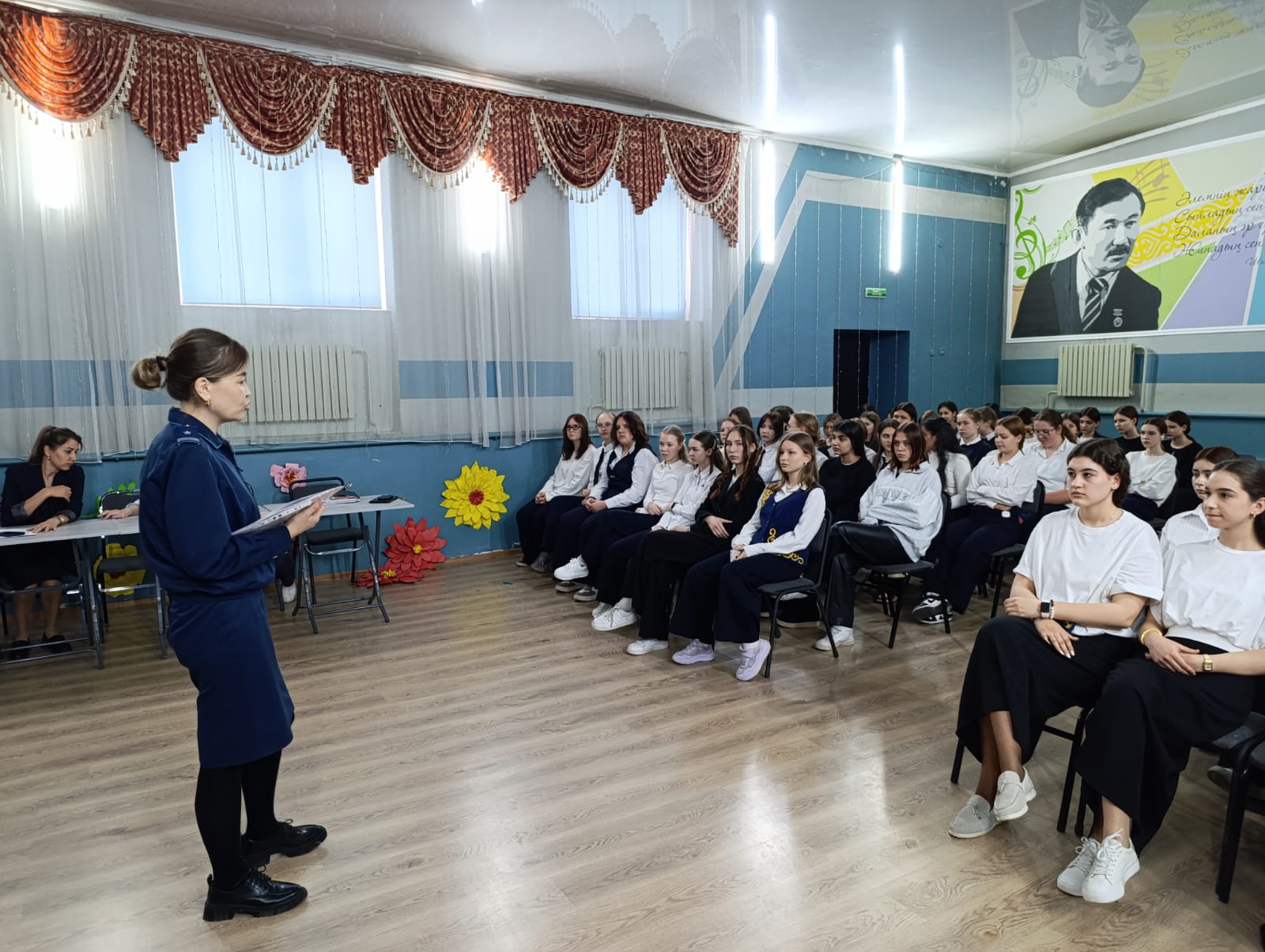 Оқушылармен профилактилалық әңгімелер