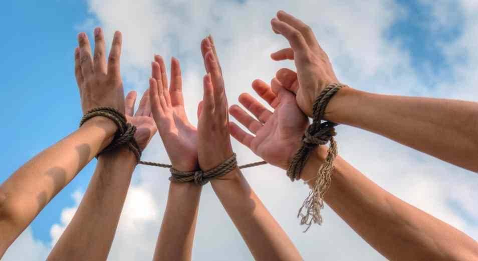 В международный день борьбы с торговлей людьми МВД проводит широкую кампанию "Едины в борьбе с торговлей людьми!"