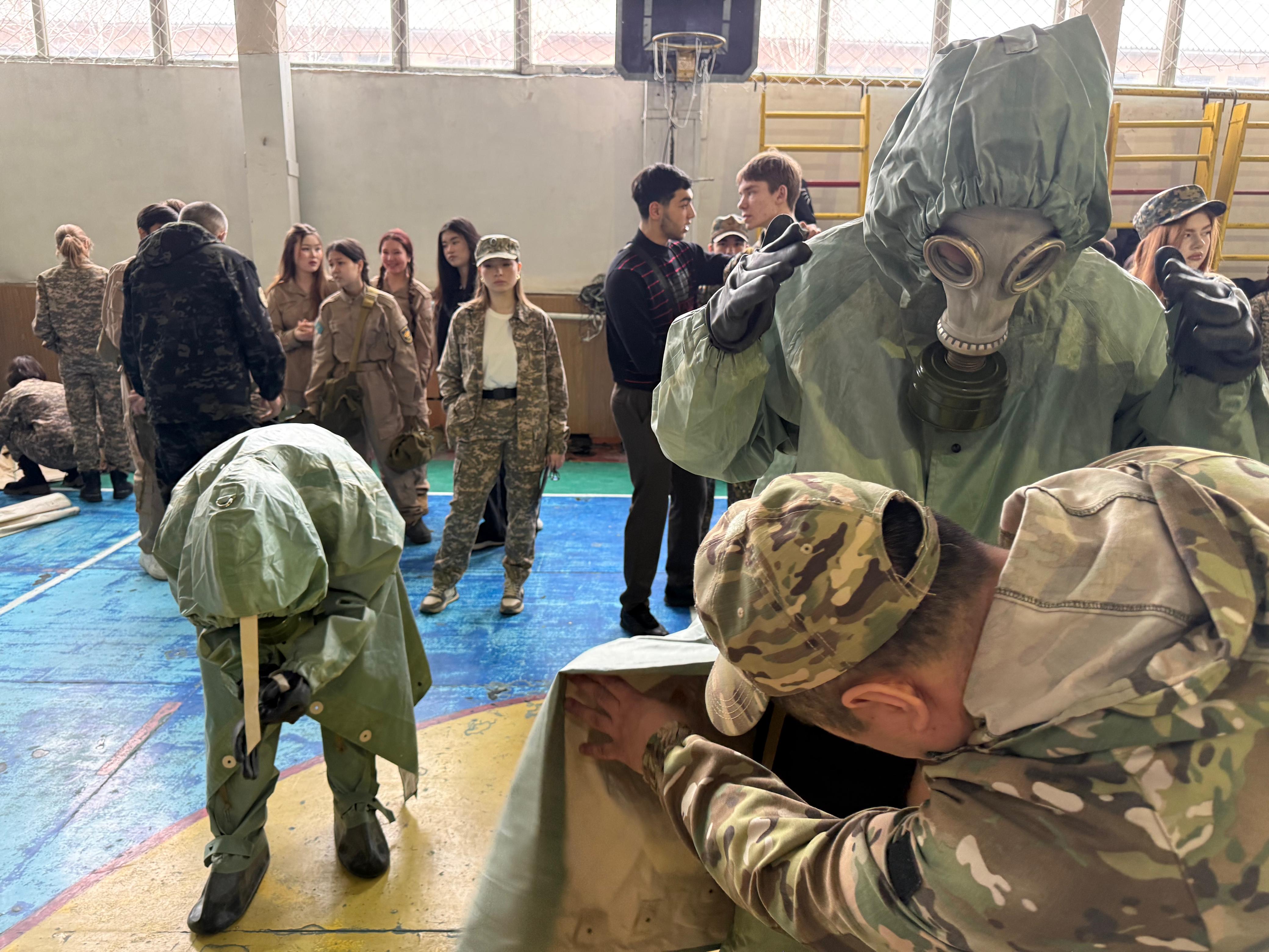Азаматтық қорғаныс арналған іс-шаралар